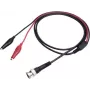 VOLTCRAFT BNC Testvads 114 cm Melns, Sarkans MSC-100 (MSC-100)