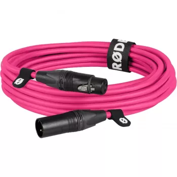 RØDE XLR-6 audio kabelis 6 m Rozā