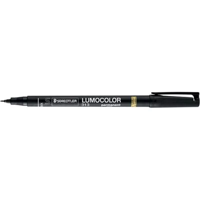 Permanentais marķieris ar lodveida galu Staedtler 313-2 Melns 10 gab.