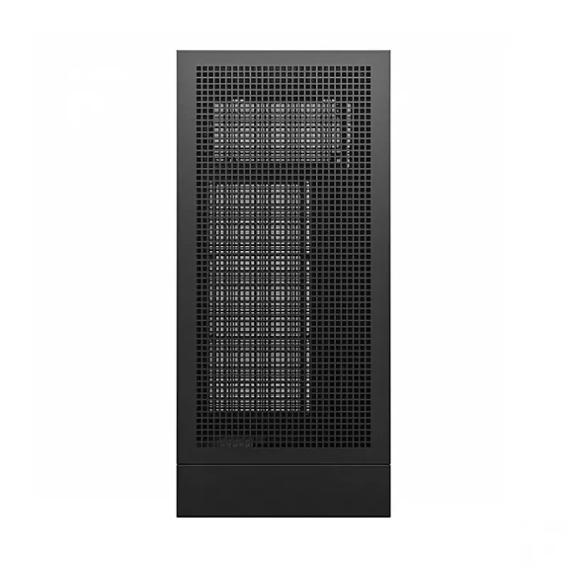 PC korpuss DeepCool CH170 PLUS Tower Black — micro-ATX/mini-ITX, rūdīts stikls, USB-C, barošanas bloks augšpusē