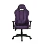 Spēļu krēsls Arozzi Torretta SoftFabric Purple – ergonomisks, regulējami roku balsti, atpakaļ nolaižama atzveltne