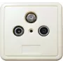 Antenas kontaktligzda ShiverPeaks 83905-10DCSETL BK un SAT savienojumiem