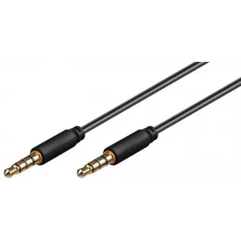Microconnect IPOD016 audio kabelis 2 m 3,5 mm Melns