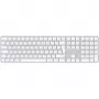 APPLE Magic Keyboard ar Touch ID un ciparu tastatūru Mac modeļiem ar Apple Silicon - Itāļu - Balti taustiņi