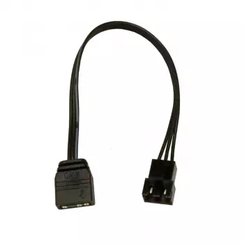 Alphacool 18604 savienojošais kabelis, 3 kontaktu – 3 kontaktu Digital RGB, 15 cm