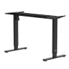 Ergo Office elektriski regulējams augstuma galds, max augstums 1160mm, max slodze 80kg, bez darba virsmas, melns, ER-400 B