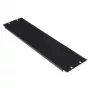 Aizpildes panelis ROLINE 19 collu 3U melns tērauds 480mm