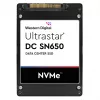 SSD disks WESTERN DIGITAL Ultrastar DC SN650 7680GB U.3 PCIe 4.0 NVMe TLC ISE
