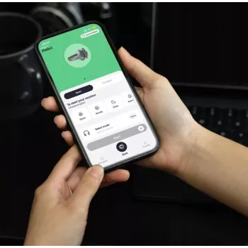 Pulsetto kakla siksna vagusa nerva stimulators relaksācijai un miegam WELL-BEING
