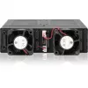 ICY DOCK ToughArmor MB720MK-B V3 - 4x PCIe 4.0 M.2 NVMe uz 4x OCuLink 5.25 collu nodalījuma mobilais plaukts, metāls, melns, ar atslēgas slēdzi (tri-mode saderīgs)