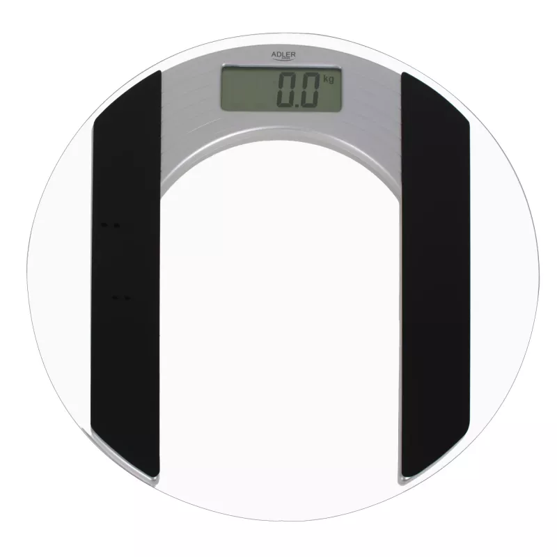 Adler ķermeņa svari ar stikla platformu, 150 kg