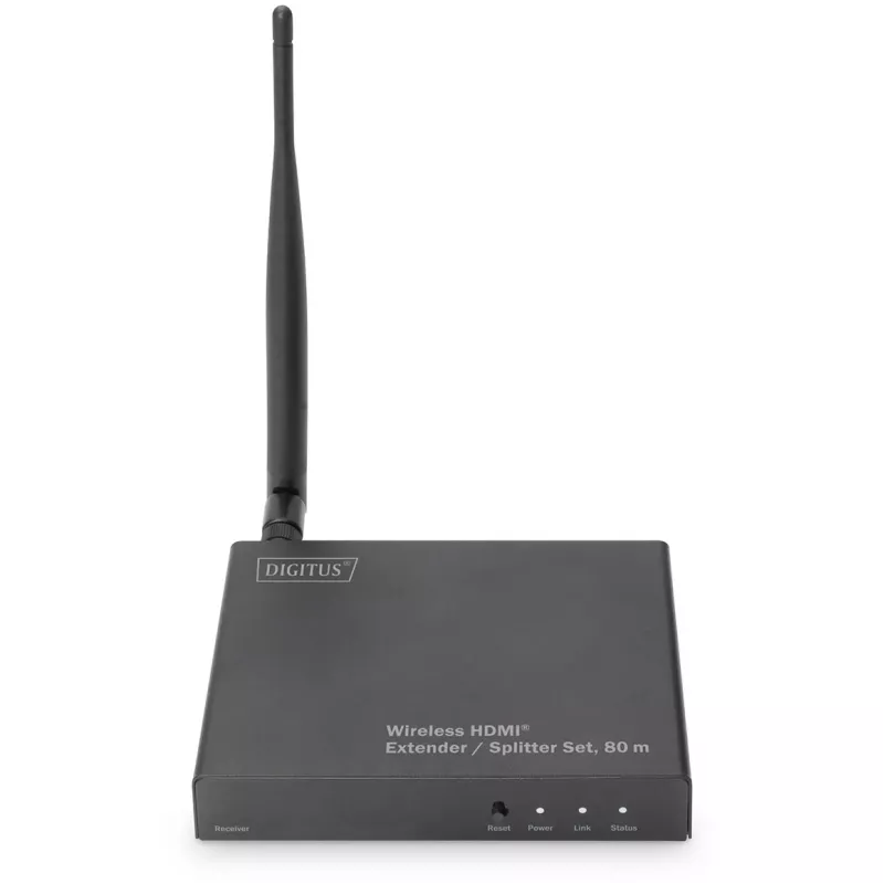 Digitus DS-55315 bezvadu HDMI uztvērējs (papildu uztvērējs DS-55314 sistēmai, 80m, Full HD)