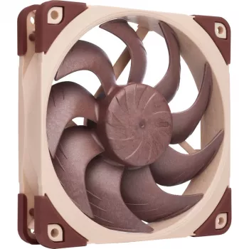 120 mm Noctua NF-A12x25 G2 LS-PWM korpusa ventilators ar PWM savienojumu un zema trokšņa adapteri