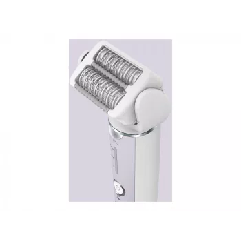 Epilators Panasonic ES-EY30A – 60 pincetes, 3 ātrumi, slapjai/sausai lietošanai, akumulatora darbība, balts/violets
