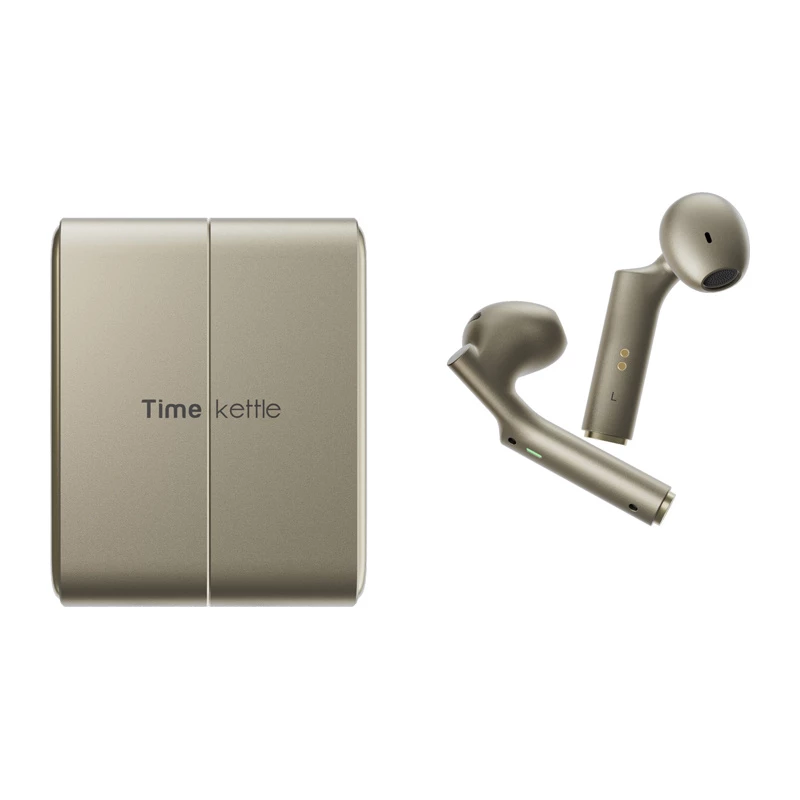 In-ear tulks Timekettle W4 AI Gold — sinhronās tulkošanas austiņas