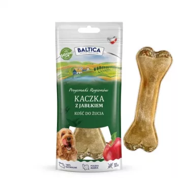 BALTICA reģionālie gardumi Košļājamais kauls Pīle ar ābolu - suņu kārums - 1 gab.