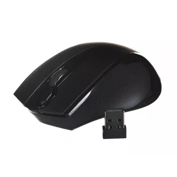 Bezvadu RF pele A4Tech G9-500F, labajai rokai, 1000 DPI, 2.4 GHz nano uztvērējs, 15 m darbības rādiuss, AA baterija