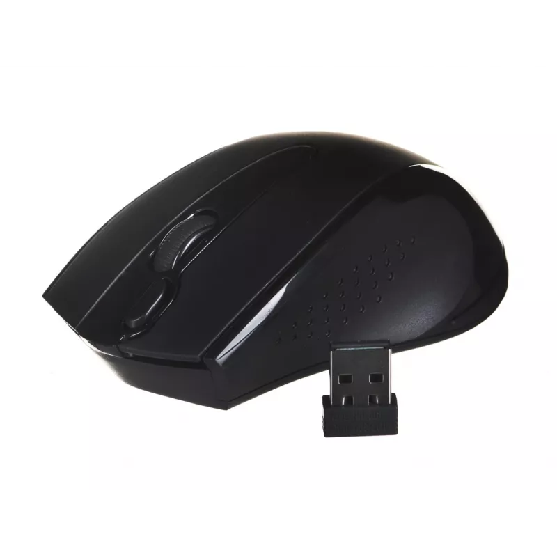 Bezvadu RF pele A4Tech G9-500F, labajai rokai, 1000 DPI, 2.4 GHz nano uztvērējs, 15 m darbības rādiuss, AA baterija