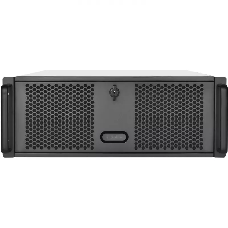 Silverstone RM400 Rack 4U Melns, Pelēks