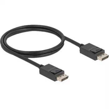 DeLOCK 81174 DisplayPort kabelis 1 m Melns