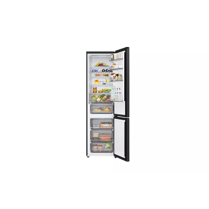 LG GBBS322CEV ledusskapis-saldētājs Brīvstāvošs 375 L Melns