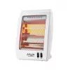 Adler AD 7709 Halogēna sildītājs | 800 W | 2 jaudas līmeņi | Balts