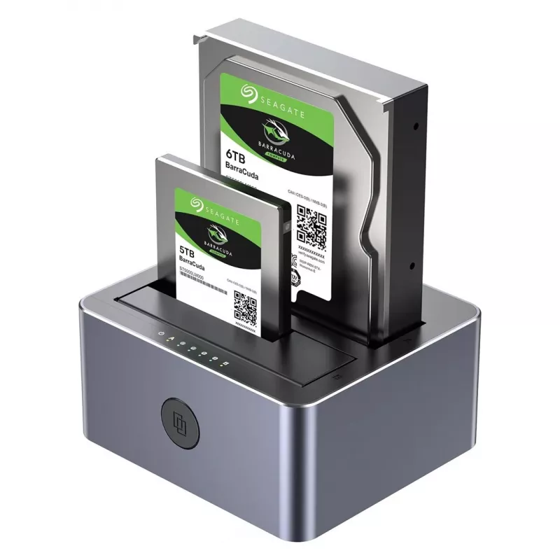Unitek klonēšanas stacija 2X SATA 2,5/3,5 USB 5 Gb/s