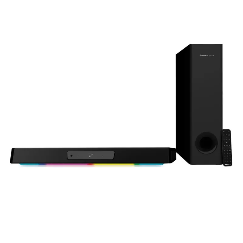 Creative Sound Blaster Katana V2X skaņas josla ar zemfrekvences skaļruni