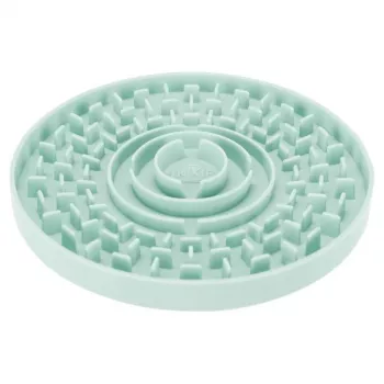 Laizāmā šķīvja Trixie Junior 15 cm — suņu laizāmais šķīvis, zaļš, 15 cm diametrs, junior, 200 g