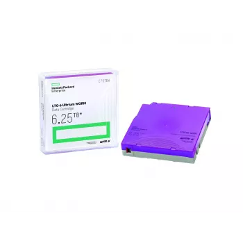 HPE LTO-6 Ultrium 6.25TB WORM Datu Kasetes