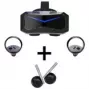 Pimax Crystal Super VR-Ķivere, 57 PPD + DMAS-Austiņu komplekts - melna
