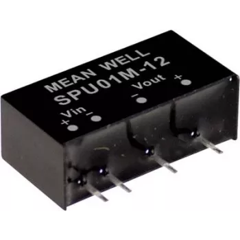 Tīkla adapteris MEAN WELL SPU01L-15 1W 15V 4.5-5.5V