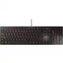 CHERRY KC 6000 Slim tastatūra USB QWERTZ melna