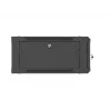 Pie sienas montējams 19 collu 4U LANBERG instalācijas skapis 600x600 mm, melns