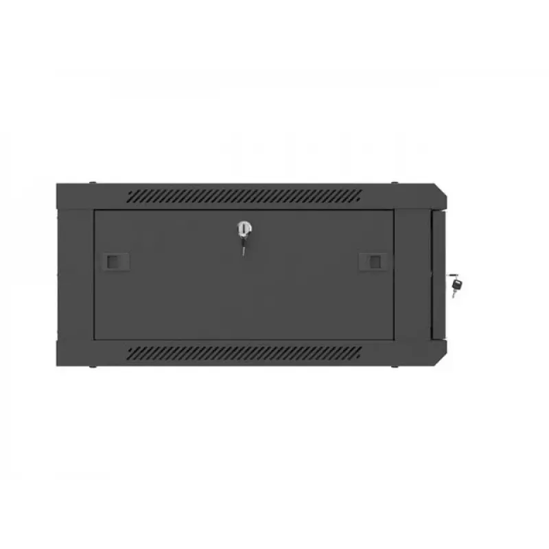 Pie sienas montējams 19 collu 4U LANBERG instalācijas skapis 600x600 mm, melns