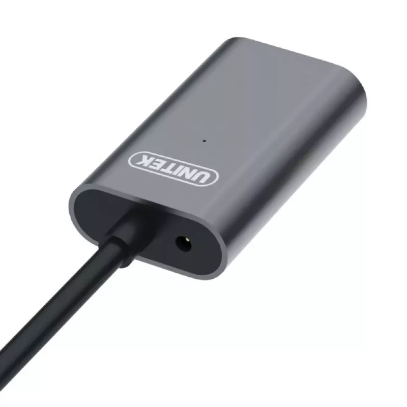 Unitek USB 3.0 aktīvais pagarinātājkabelis, 10m, alumīnijs, Y-3005