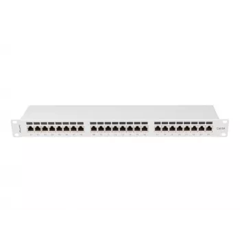 Lanberg PPSA-1024-S 24-portu kategorijas 6a ekranēts sadales panelis 1U