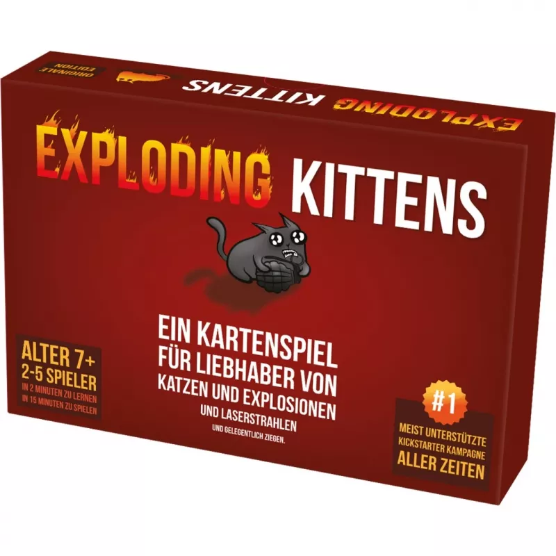 Exploding Kittens, Kāršu spēle