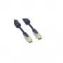HDMI kabelis ShiverPeaks 77473-MHQ 3.0 m ar hroma metāla savienotājiem un apzeltītiem kontaktiem