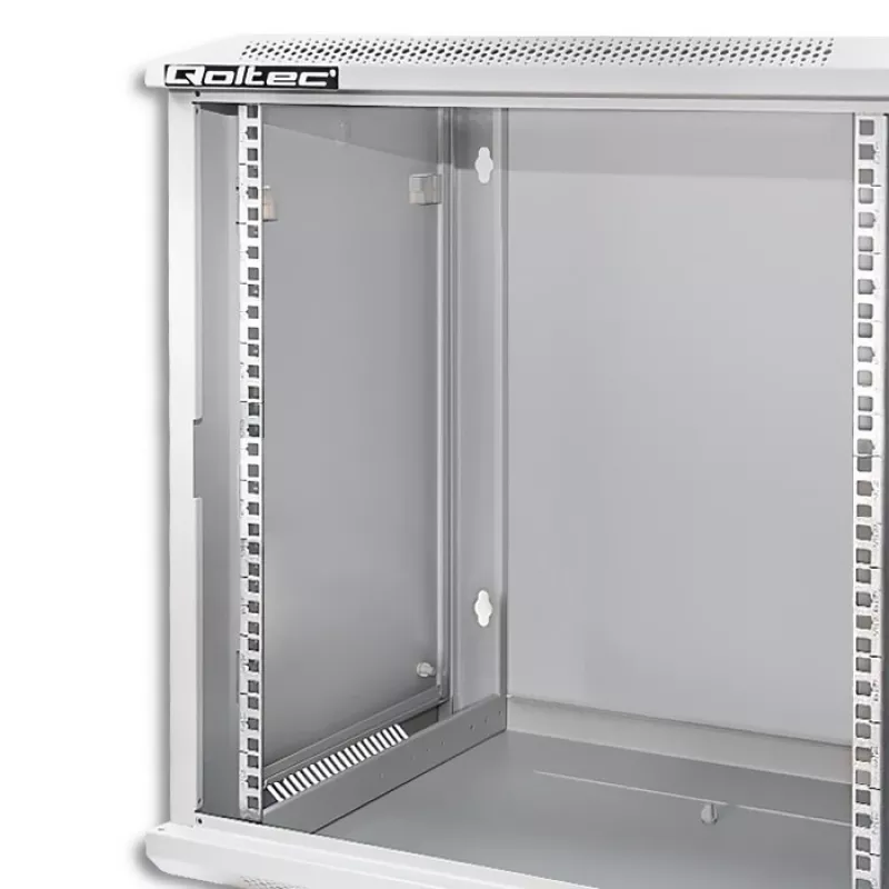 Rack skapis QOLTEC 19 collu 12U modelis 54485 — tīkla/serveru korpuss
