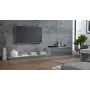 Cama TV statīvs LIFE 300/42/35 balts/pelēks glancēts