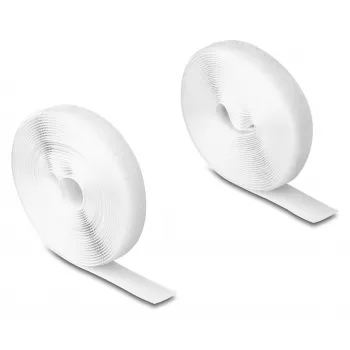 DeLOCK Heavy-duty lipīgā lente 5m x 20mm balta