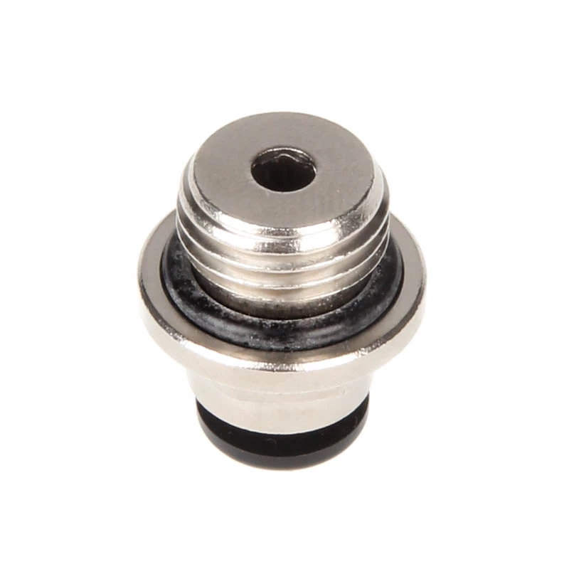 aqua computer Taisnais savienotājs G1/4 collas AG uz 6mm ID - Sudrabs