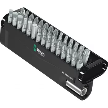 Skrūvgriežu uzgaļu komplekts Wera BC 30 Metal 1