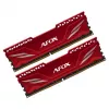 AFOX DDR4 RAM 2×16GB 3200MHz CL16 1.35V Unbuffered XMP2 sarkans