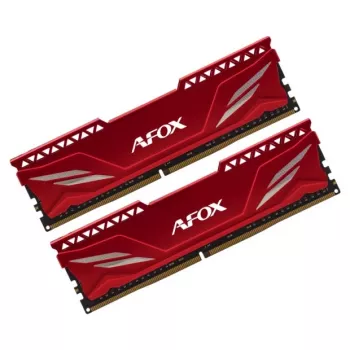 AFOX DDR4 RAM 2×16GB 3200MHz CL16 1.35V Unbuffered XMP2 sarkans