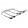 Seriālais kabelis DeLOCK 89268 0,4 m DB-9 vīrišķais