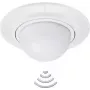 Steinel 032845 Infrasarkanais kustības detektors griestiem, vadu, 360°, 4 m, balts