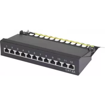 Renkforce 12 Portu Tīkla Patchpanel 25,4 cm (10 inch) CAT 6a 1 HE (RF-3353154)