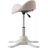Up Up Toronto ergonomiskais balansēšanas krēsls Balts, Ivory audums, garāks gāzes pacēlājs